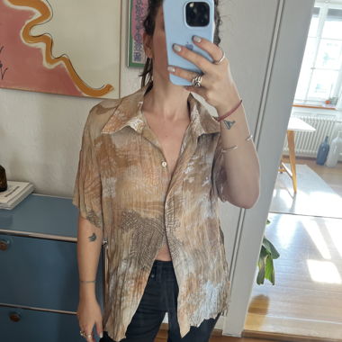 Original 90ies blouse in an abstract print