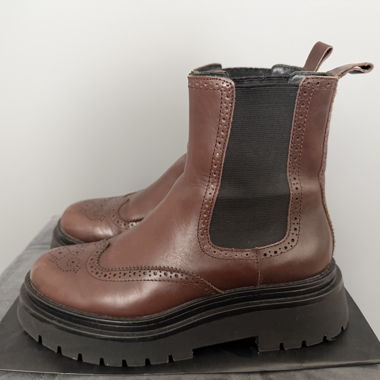 Braune Chelsea-Boots