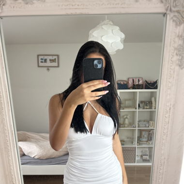 weisses Sommerkleid