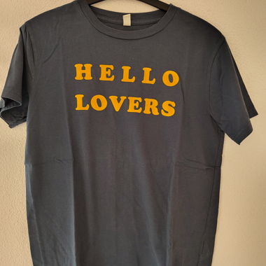 T-shirt di Niall Horan blu scuro