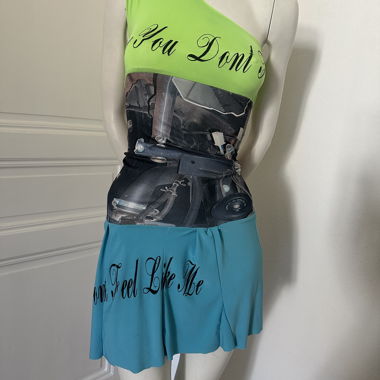 Designer tunic dress