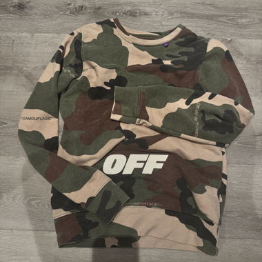 Camo OFF-WHITE sweater