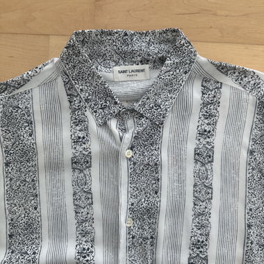 Chemise Yves Saint Laurent à motifs
