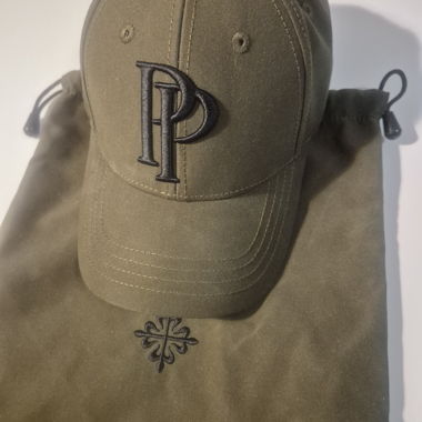 Khaki cap with Patek Philippe logo