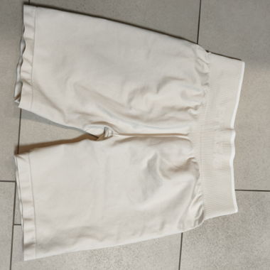 Shorts bianchi in maglia