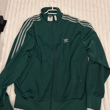 Adidas Originals Trainerjacke – Dunkelgrün 