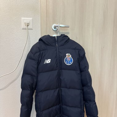 Blue FC Porto New Balance puffer jacket 