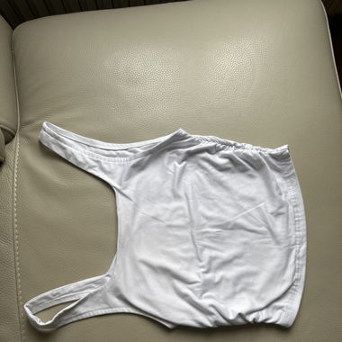 Haut crop top blanc 