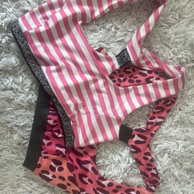 Ensemble de soutien-gorge de sport à motif