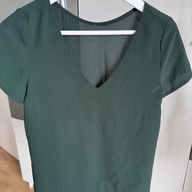 Green bimani 13 top V-neck size S