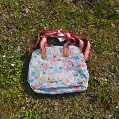 Nautical Print Crossbody Bag