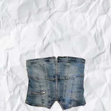 Denim top