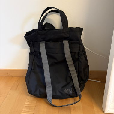 Totebag/zaino nero