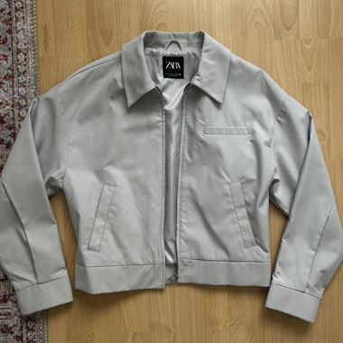 ZARA Grey Transitional Jacket