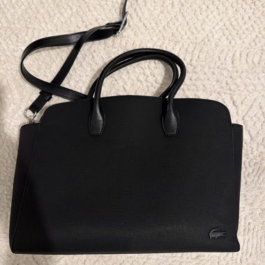 Lacoste schwarze Business-Tasche
