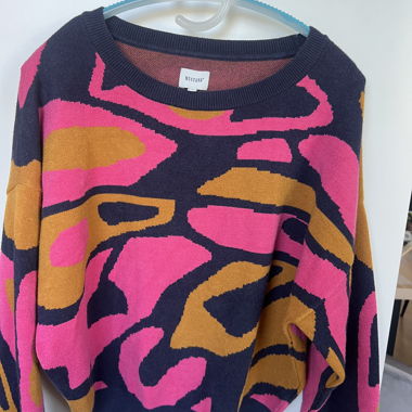 Maglione in maglia multicolore Mustang, taglia S