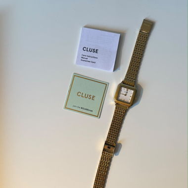Orologio da polso Cluse dorato