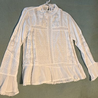 Chemise dentelles Zara