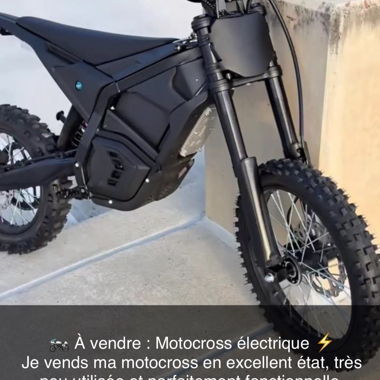 Motocross électrique 48 V