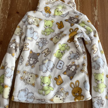 Kids Fleece Pullover (self-sewn)