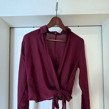 Wickelbluse