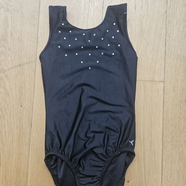 Black sports tracksuit with sequins 