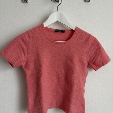 Alberto Fabiani T‑shirt in cashmere rosa S