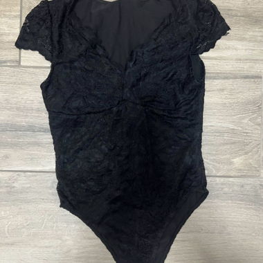 Black Lace Bodysuit unworn size S