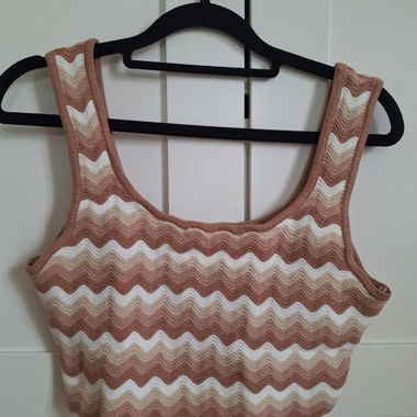 Kookai Knit Crop Top