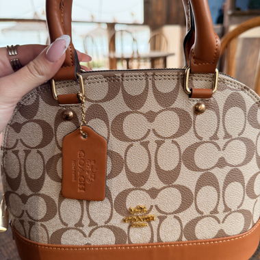 Coach handbag (with shoulder strap)