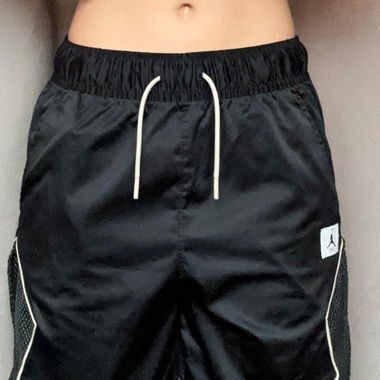 Schwarze Jordan Shorts, Loose Fit