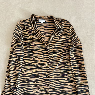 Animal Print Blouse