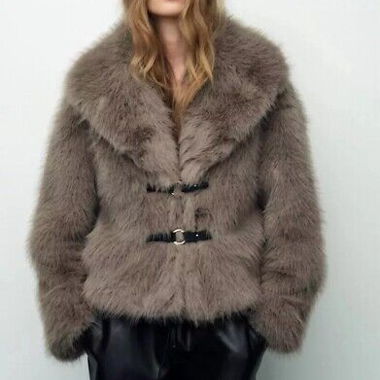Fur jacket / Kunstfelljacke