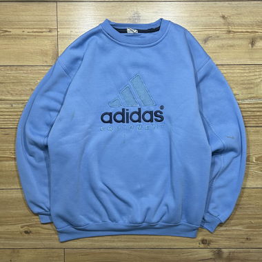 Felpa vintage Adidas ricamata