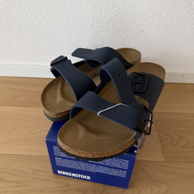 Sandali Birkenstock blu scuro Tagl. 41