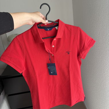 Polo rouge GANT pour femme