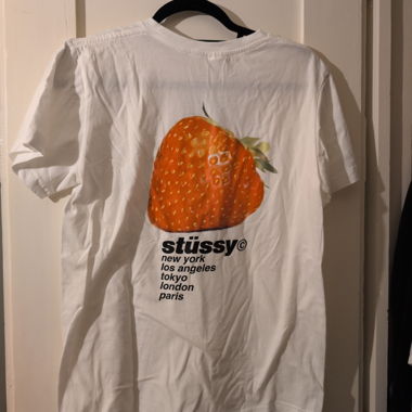 T-shirt bianco Stussy M