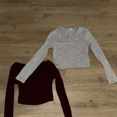 cropped Langarmshirt 