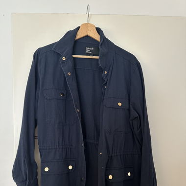 Navy blue Parka Jacket