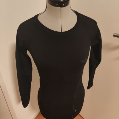 Black Functional Long-Sleeve Shirt