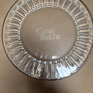 Casa Bella Glass Platter