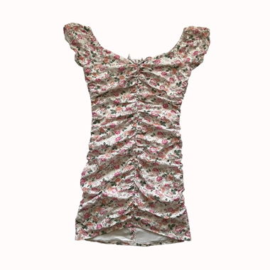 Guess Blumen-Spitzenkleid