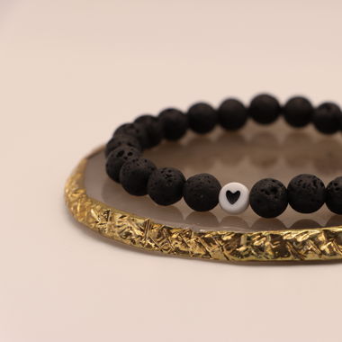 Lavastein Armband