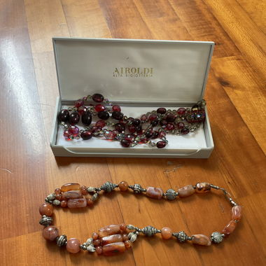 2 necklaces AIROLDI