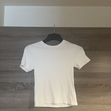 T-shirt blanc basic