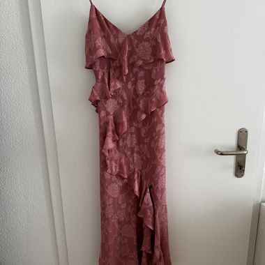 Pink Ruffle Dress