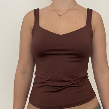 Top brun zara