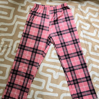 Pantalon de pyjama à carreaux 