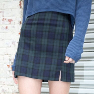 Brandy Melville Tartan-Rock
