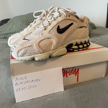 Nike Air Zoom Spiridon Cage 2 x Stüssy "Fossil"